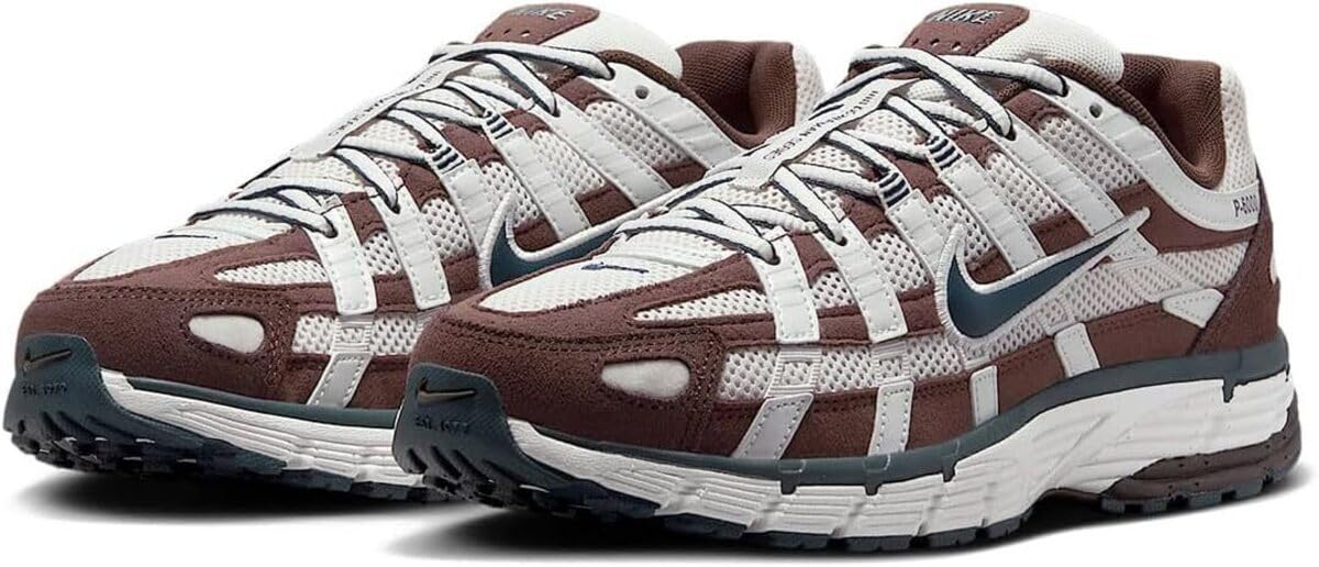 新品、未使用Nike ホワイトブラウン スニーカー　p-6000wo NIKE ナイキ スニーカー P-6000 P6000 CD6404-102 ローカット